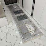 Безворсовий антиковзаючий килим “Північне сяйво”