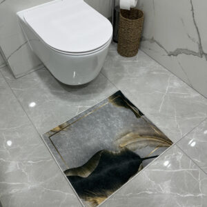 Набір килимів для ванної кімнати та туалету Set № 9 "60х100 та 60х50"