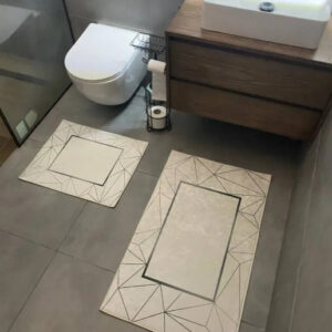 Набір килимів для ванної кімнати та туалету Set № 14 "60х100 та 60х50"