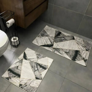 Набір килимів для ванної кімнати та туалету Set № 15 "60х100 та 60х50"