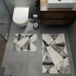 Набір килимів для ванної кімнати та туалету Set № 15 “60х100 та 60х50”