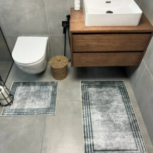 Набір килимів для ванної кімнати та туалету Set № 18 "60х100 та 60х50"