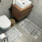 Набір килимів для ванної кімнати та туалету Set № 19 “60х100 та 60х50”