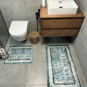 Набір килимів для ванної кімнати та туалету Set № 22 "60х100 та 60х50"