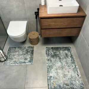 Набір килимів для ванної кімнати та туалету Set № 24 "60х100 та 60х50"
