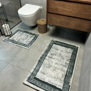 Набір килимів для ванної кімнати та туалету Set № 25 "60х100 та 60х50"