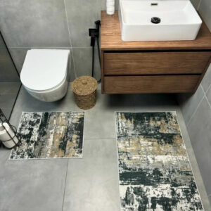 Набір килимів для ванної кімнати та туалету Set № 27 "60х100 та 60х50"