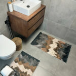 Набір килимів для ванної кімнати та туалету Set № 28 “60х100 та 60х50”