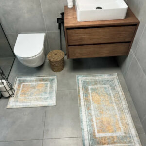Набір килимів для ванної кімнати та туалету Set № 31 "60х100 та 60х50"