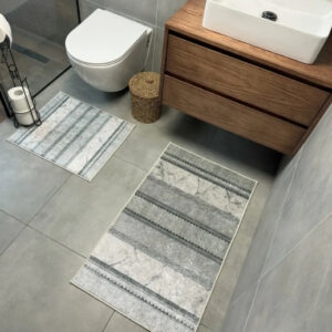 Набір килимів для ванної кімнати та туалету Set № 32 "60х100 та 60х50"