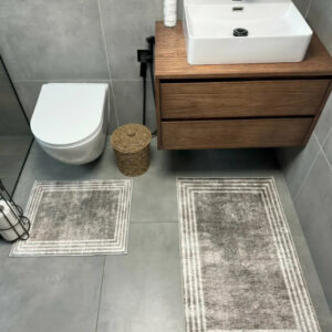 Набір килимів для ванної кімнати та туалету Set № 34 "60х100 та 60х50"