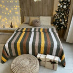 Ніжний бавовняний плед, 2.20 x 2.20