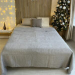 Однотонний бавовняний плед, 2.20 x 2.20