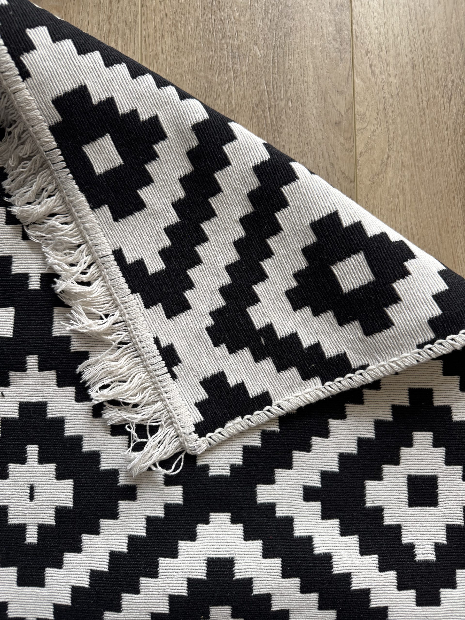 Бавовняний двосторонній килим у етнічному стилі AR 013