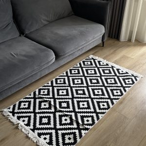 Бавовняний двосторонній килим у етнічному стилі AR 013