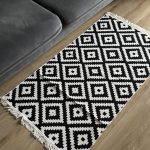 Бавовняний двосторонній килим у етнічному стилі AR 013