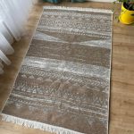 Бавовняний двосторонній килим у сучасному стилі AR 06 Natural