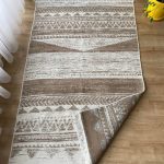 Бавовняний двосторонній килим у сучасному стилі AR 06 Natural