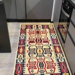 Бавовняний двосторонній килим у етнічному стилі AR 016