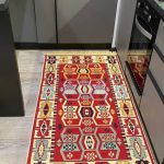 Бавовняний двосторонній килим у етнічному стилі AR 016