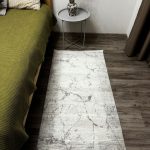 Турецький мармуровий килим Lagos Grey Beige