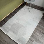 Турецький мармуровий килим Lagos Cream Beige