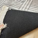 Безворсовий антиковзаючий килим “Модерн сірий”