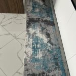 Безворсовий антиковзаючий килим “Льодяний Бриз”