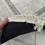 Безворсовий антиковзаючий килим “Срібний Діамант”