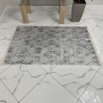 Безворсовий антиковзаючий килим “Геометричні ромби”