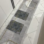 Безворсовий антиковзаючий килим “Північне сяйво”