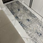 Безворсовий антиковзаючий килим “Морозний Куб”