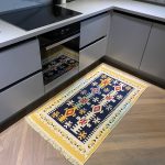 Бавовняний двосторонній килим у етнічному стилі AR 005 Red