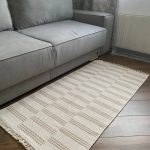 Бавовняний двосторонній килим у сучасному стилі Kara PMK-0007