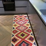 Бавовняний двосторонній килим у етнічному стилі AR 003 Red