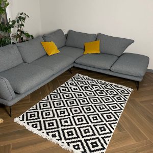 Бавовняний двосторонній килим у етнічному стилі AR 013