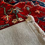 Етнічний бавовняний килим Iris-03 Red