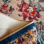 Етнічний бавовняний килим Iris-04 Terra L.Blue