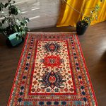 Етнічний бавовняний килим Iris-05 Multy