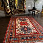 Етнічний бавовняний килим Iris-05 Multy