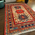 Етнічний бавовняний килим Iris-05 Multy