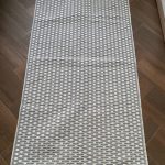 Бавовняний однотонний килим Alexa 116 Cream L.Grey