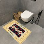 Бавовняний двосторонній килим у етнічному стилі AR 005 Red