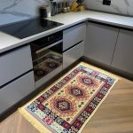 Бавовняний двосторонній килим у етнічному стилі AR 011