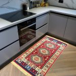 Бавовняний двосторонній килим у етнічному стилі AR 011