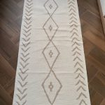 Бавовняний двосторонній килим у сучасному стилі Kara PMK-0002