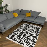 Бавовняний двосторонній килим у етнічному стилі AR 013