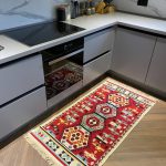 Бавовняний двосторонній килим у етнічному стилі AR 001