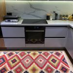 Бавовняний двосторонній килим у етнічному стилі AR 003 Red