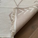 Бавовняний двосторонній килим у сучасному стилі Kara PMK-0002